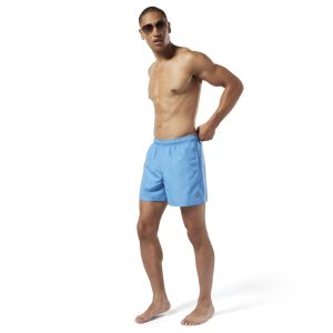 Reebok Beachwear Basic Boxer Kurze Hose Herren - Blau - DE 108-CZM